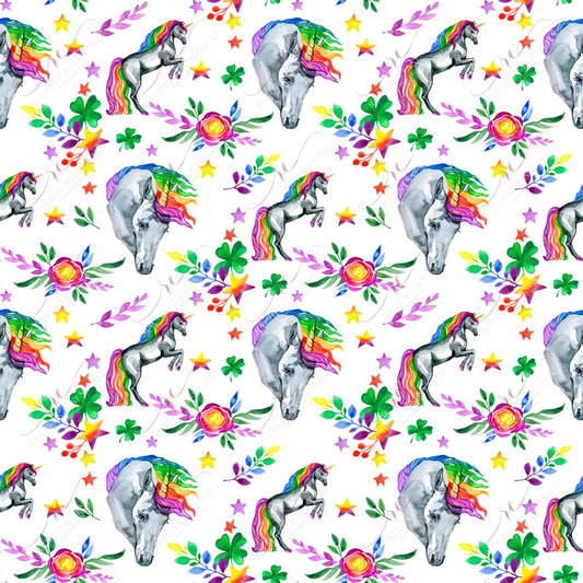 Unicorns - Ready To Press Sublimation Transfer Print Sublimation