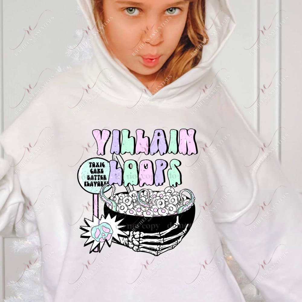 Villain Loops- Ready To Press Sublimation Transfer Print Sublimation