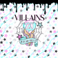Villains Ice Cream Co - Ready To Press Sublimation Transfer Print Sublimation