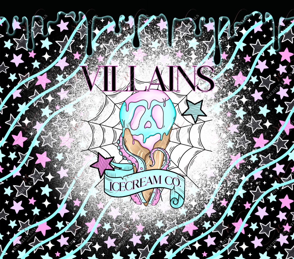 Villains Ice Cream Co - Vinyl Wrap Vinyl