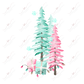Vintage Christmas Tree Lights - Ready To Press Sublimation Transfer Print Sublimation