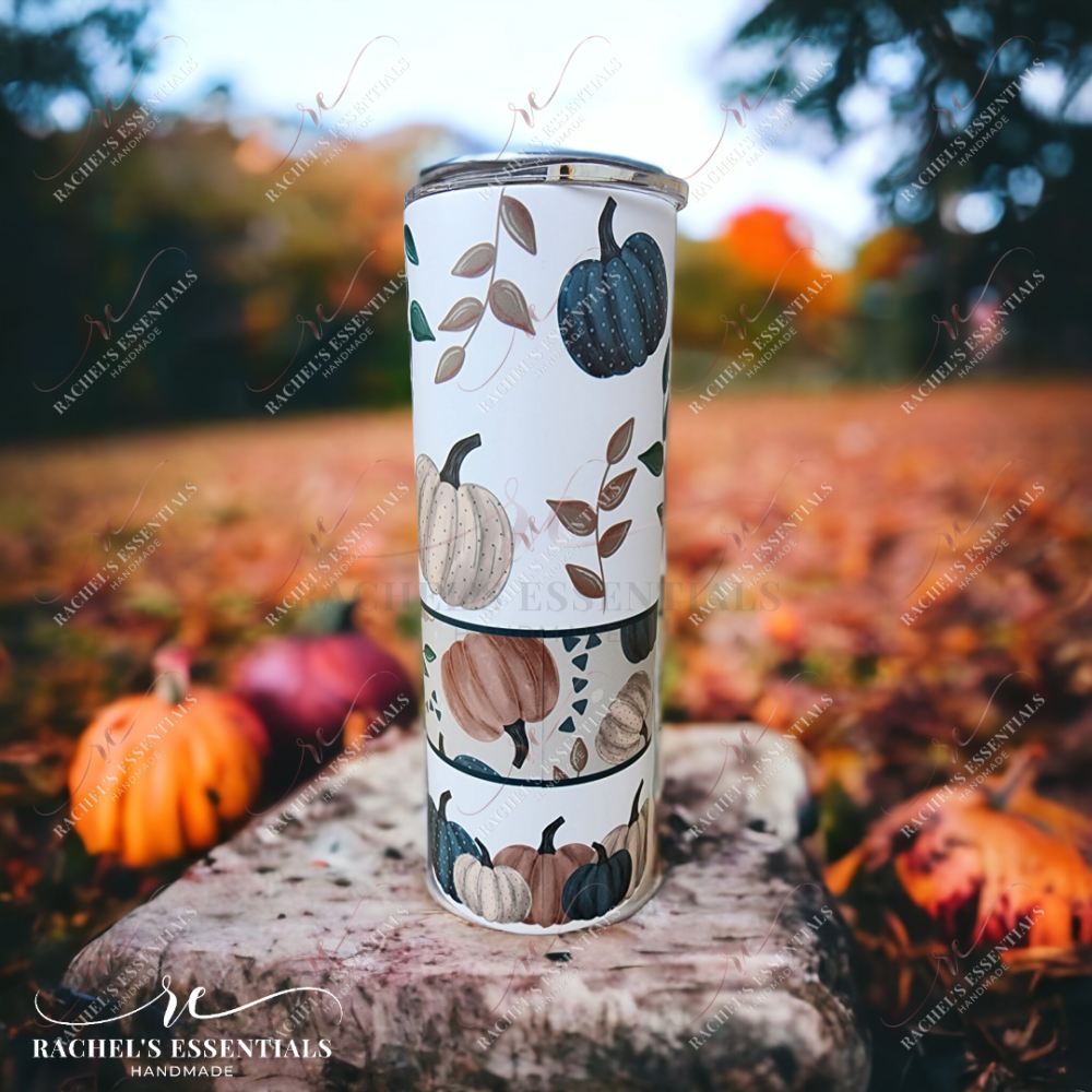 Watercolor Pumpkins Matte 20Oz Tumbler