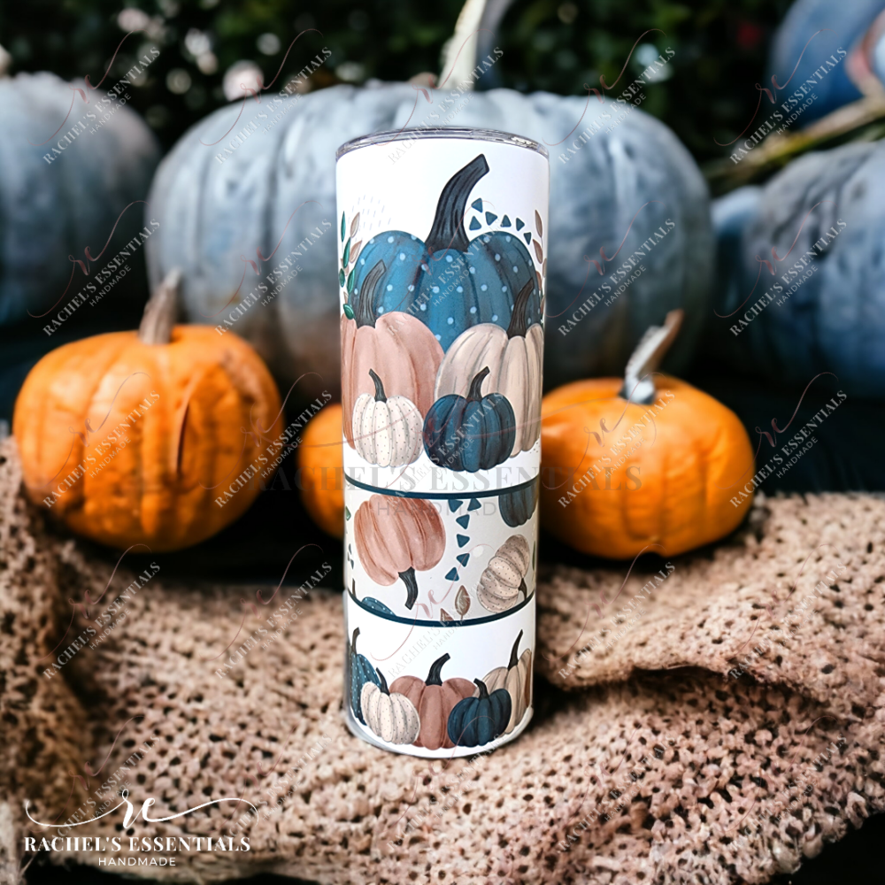 Watercolor Pumpkins Matte 20Oz Tumbler