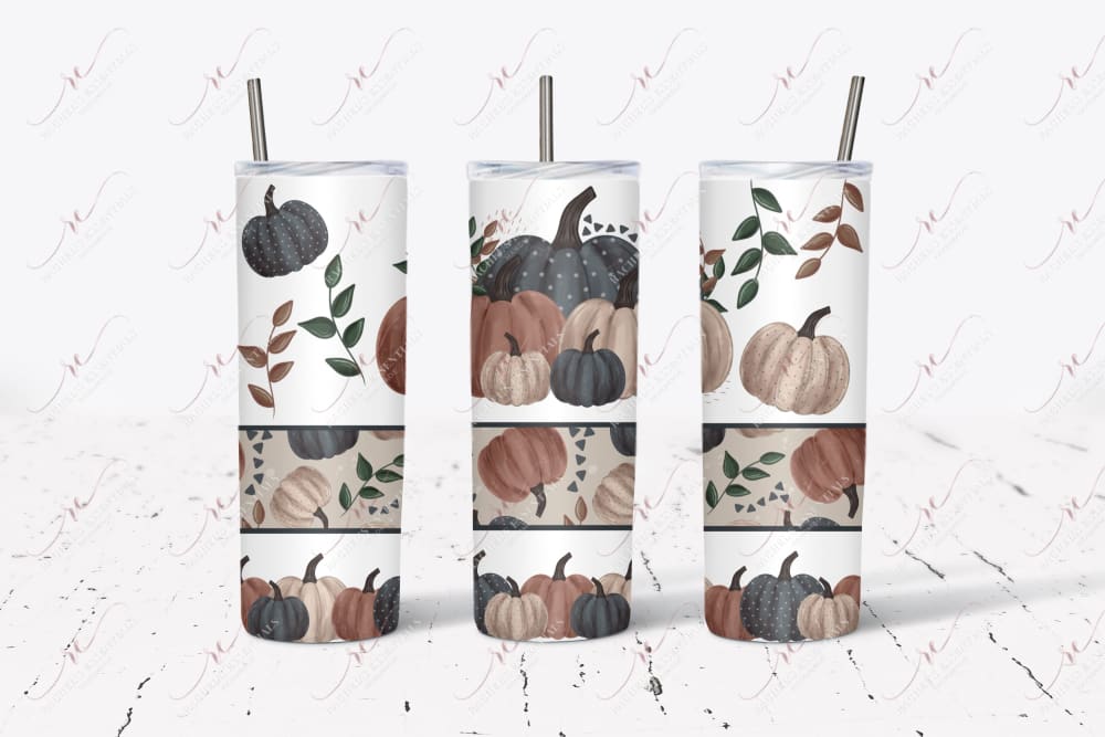 Watercolor Pumpkins - Ready To Press Sublimation Transfer Print Sublimation