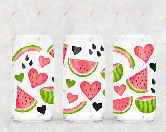 Watermelon - Libbey/Beer Can Glass Sublimation