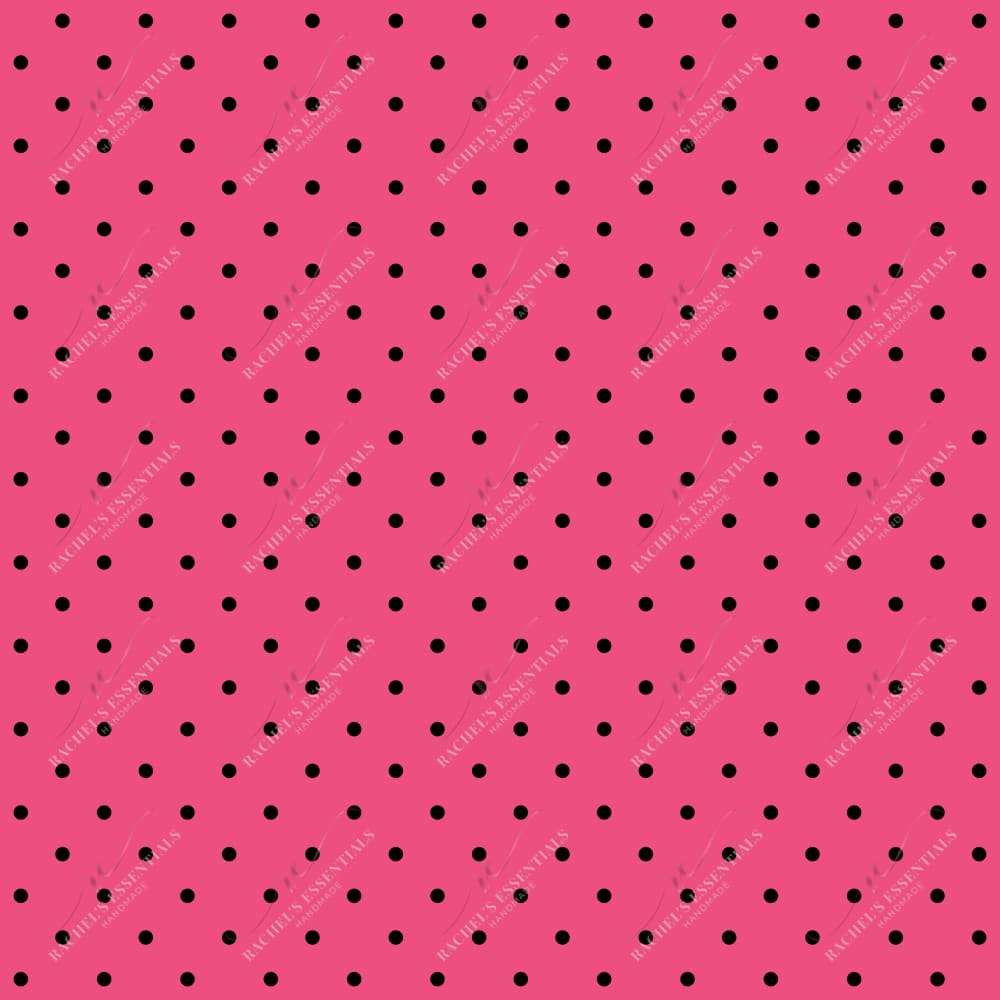 Watermelon Pink With Dots - Vinyl Wrap