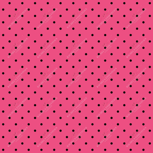 Watermelon Pink With Dots - Vinyl Wrap