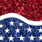 Wavy Flag- Vinyl Wrap Seamless Vinyl