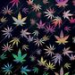 Weed Leaf Repeat Wrap - Ready To Press Sublimation Transfer Print Sublimation