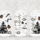 Whimsical Winter - Libbey/Beer Can Glass Sublimation