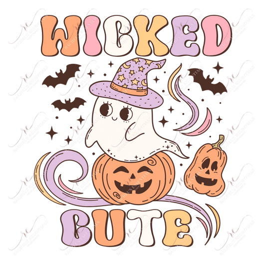 Wicked Cute- Clear Cast Decal
