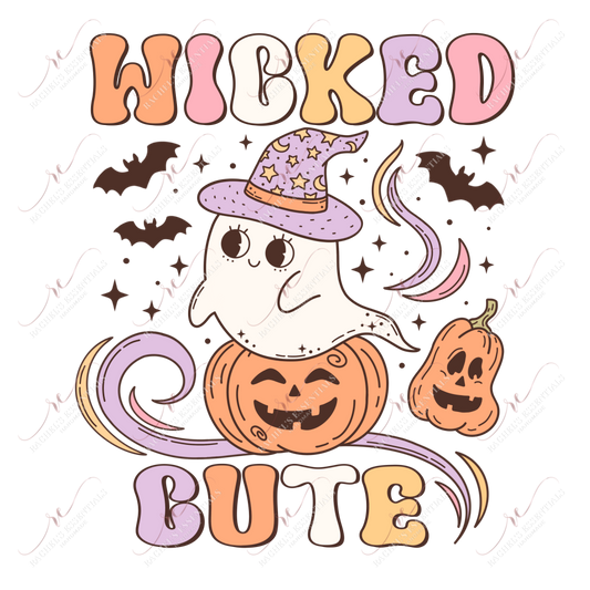 Wicked Cute- Clear Cast Decal