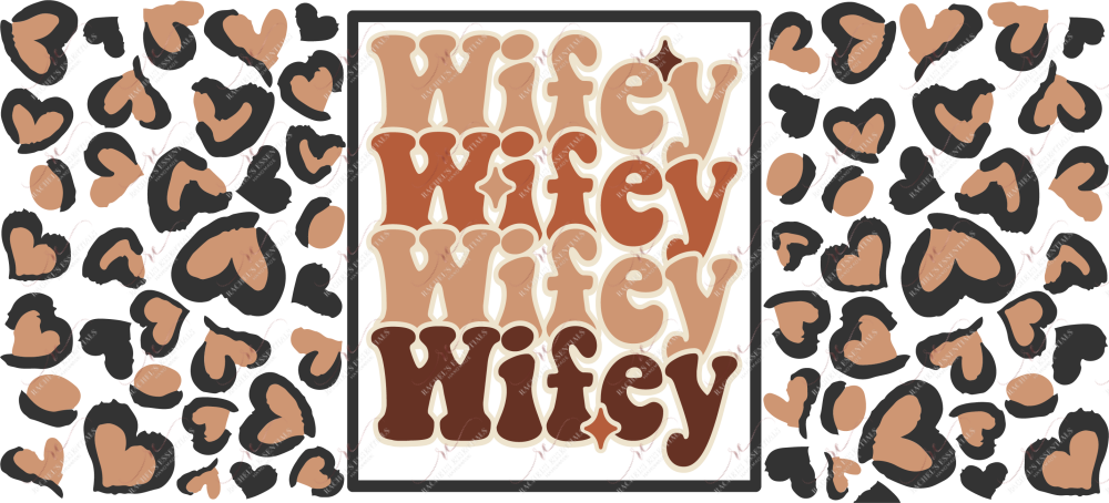 Wifey - 16Oz Vinyl Libbey Wrap