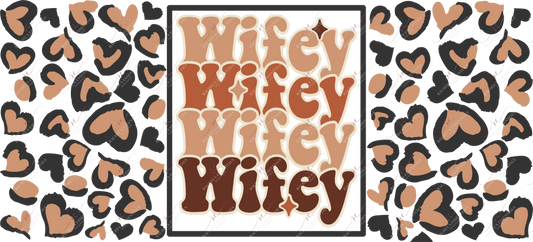 Wifey - 16Oz Vinyl Libbey Wrap