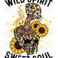 Wild Spirit Sweet Soul - Clear Cast Decal