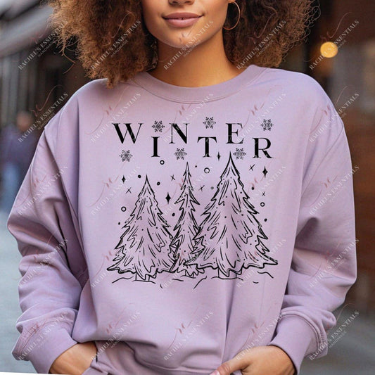 Winter - Ready To Press Sublimation Transfer Print 12/23 Sublimation