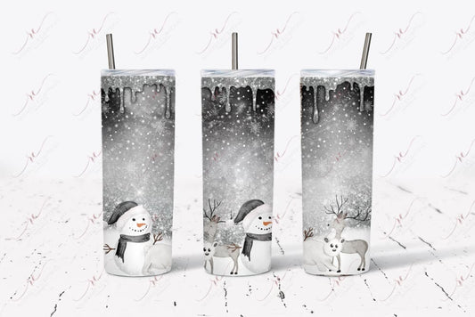 Winter Snowman - Ready To Press Sublimation Transfer Print Sublimation