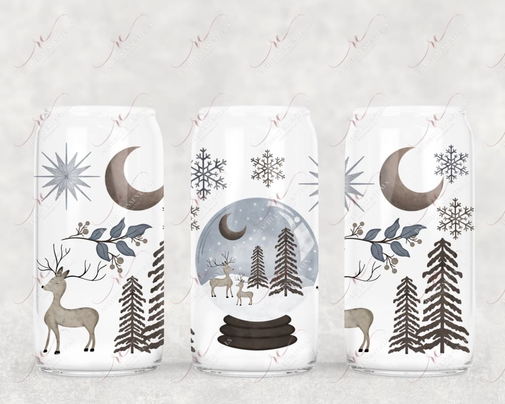 Winter Wonderland - Libbey/Beer Can Glass 12/23 Sublimation