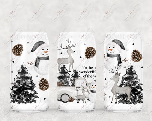 Winter Wonderland - Libbey/Beer Can Glass Sublimation