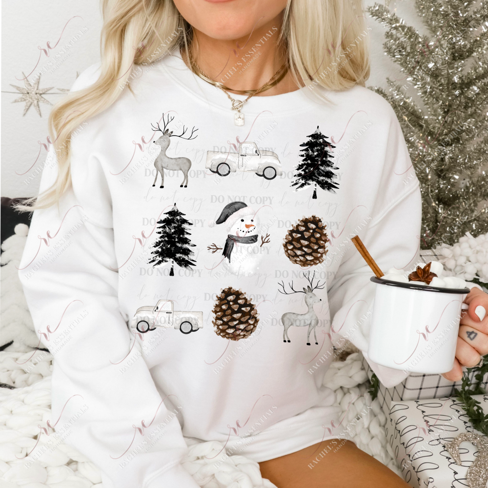 Winter Wonderland - Ready To Press Sublimation Transfer Print Sublimation