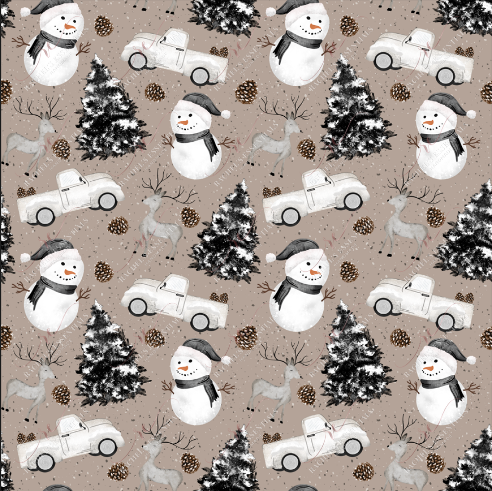 Winter Wonderland - Ready To Press Sublimation Transfer Print Seamless 10/23 Sublimation