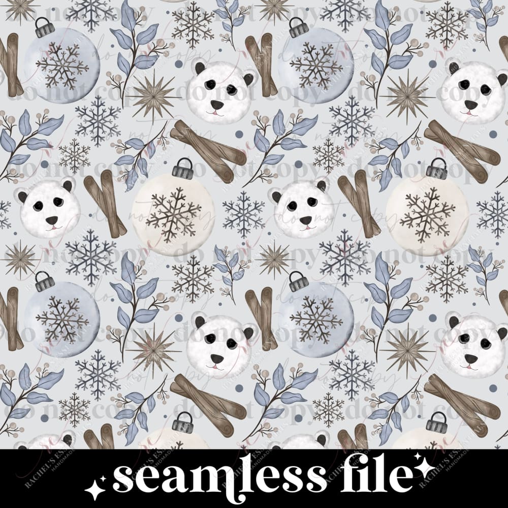 Winter Wonderland - Vinyl Wrap Seamless 12/23 Vinyl