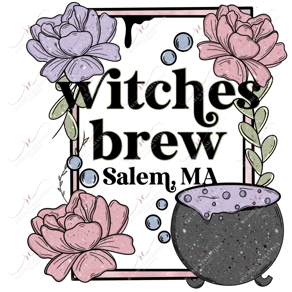 Witches Brew (Color)- Clear Cast Decal