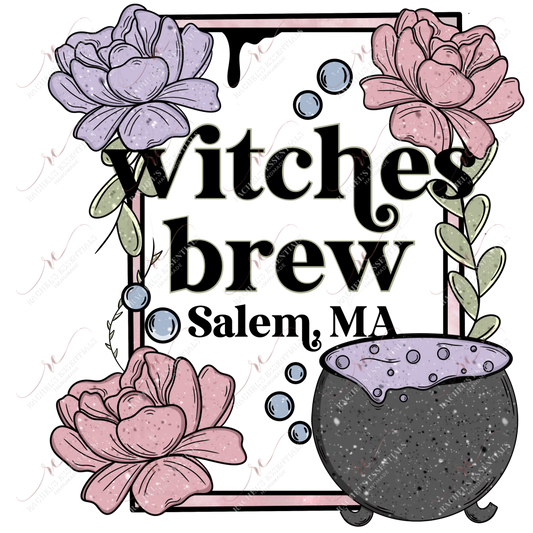 Witches Brew (Color)- Clear Cast Decal