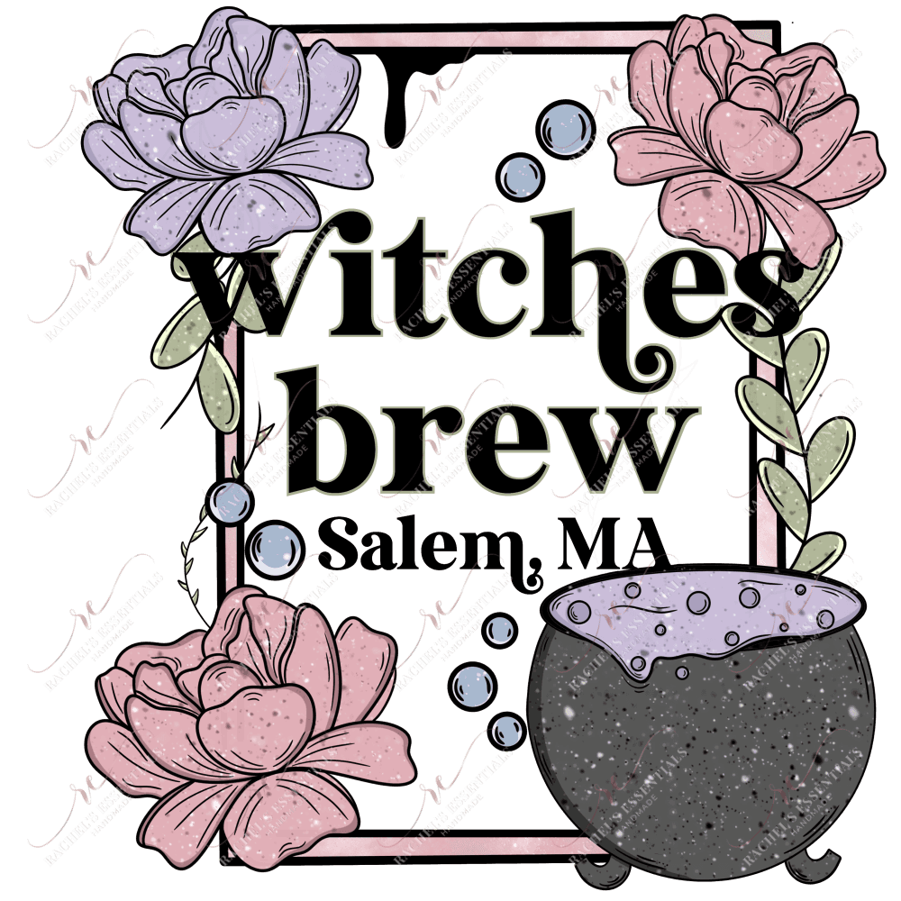 Witches Brew (Color)- Clear Cast Decal