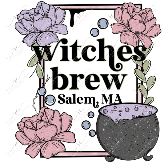 Witches Brew (Color)- Ready To Press Sublimation Transfer Print Sublimation