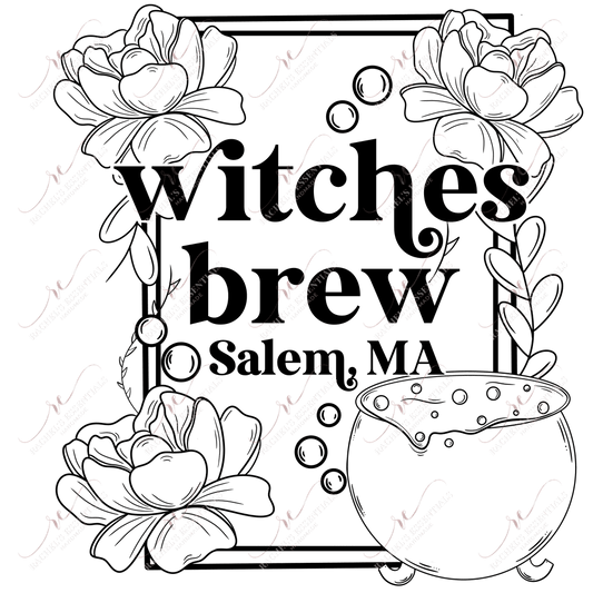 Witches Brew- Ready To Press Sublimation Transfer Print Sublimation