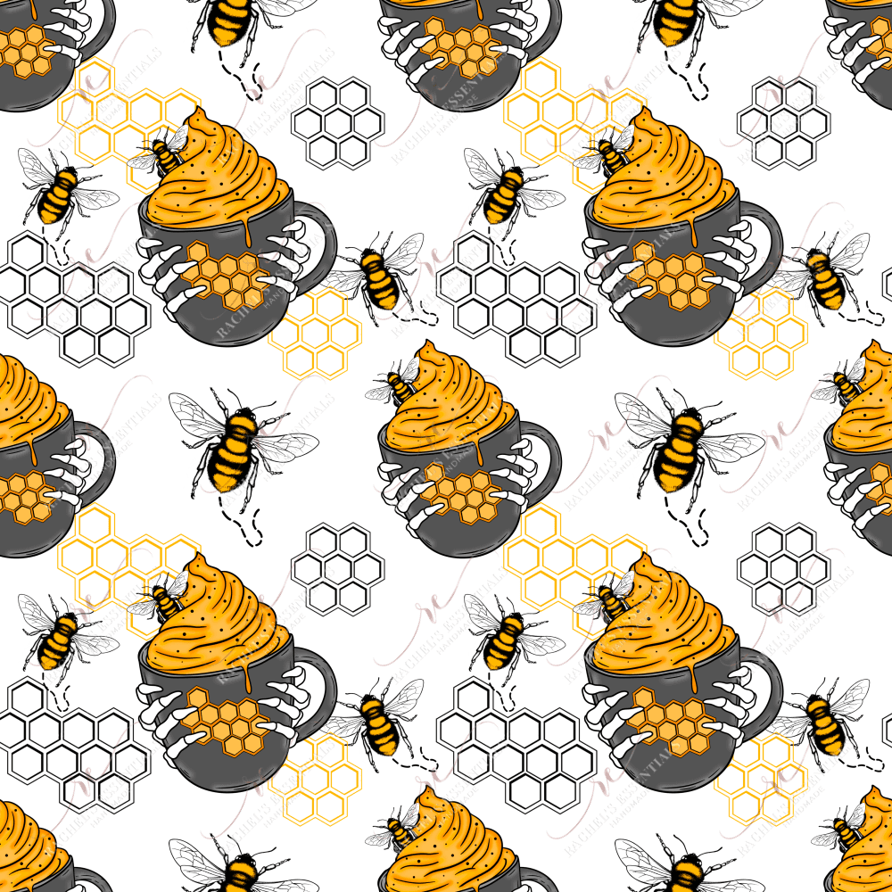 Bees Small - Ready To Press Sublimation Transfer Print Sublimation