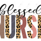 Blessed Nurse - Ready To Press Sublimation Transfer Print Sublimation