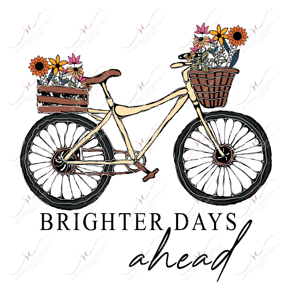 Brighter Days Ahead - Clear Cast Decal