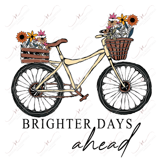 Brighter Days Ahead - Clear Cast Decal