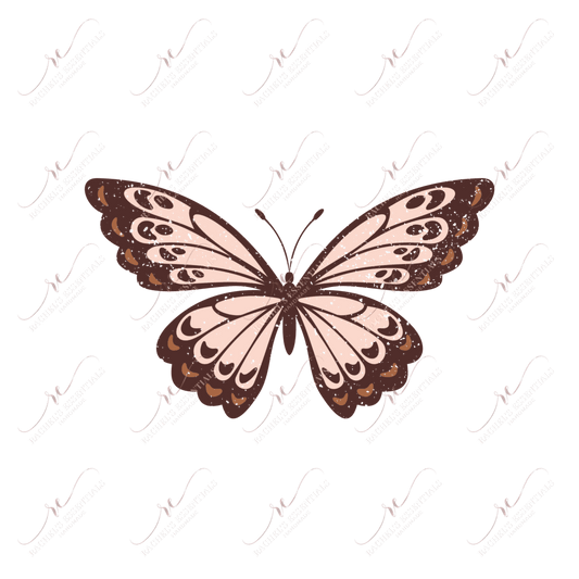 Butterfly - Clear Cast Decal
