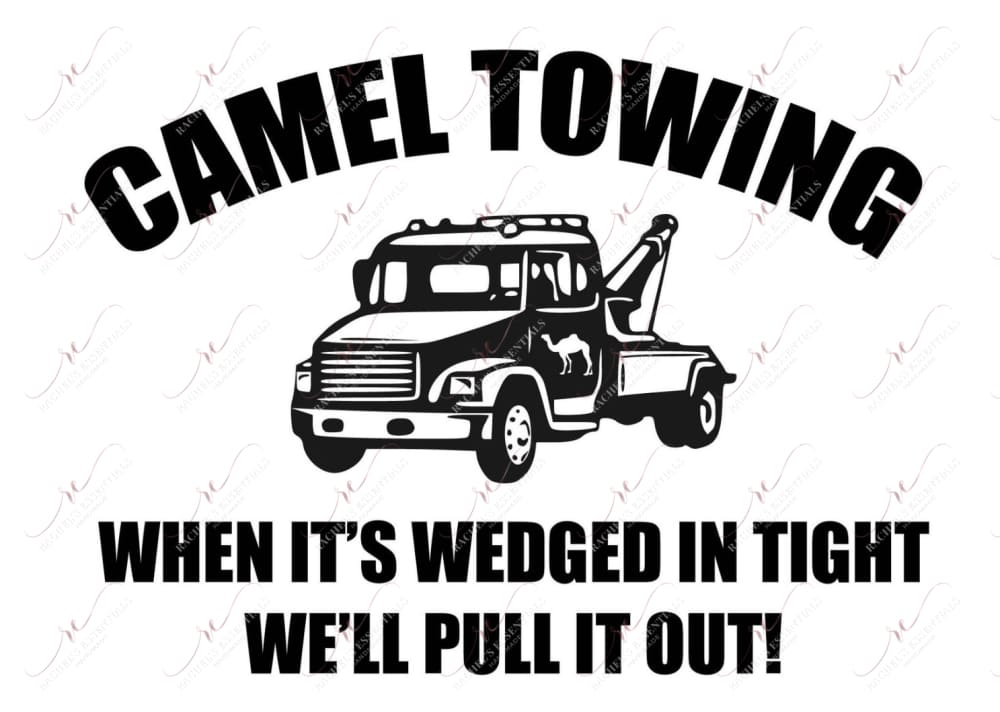 Camel Towing - Ready To Press Sublimation Transfer Print Sublimation
