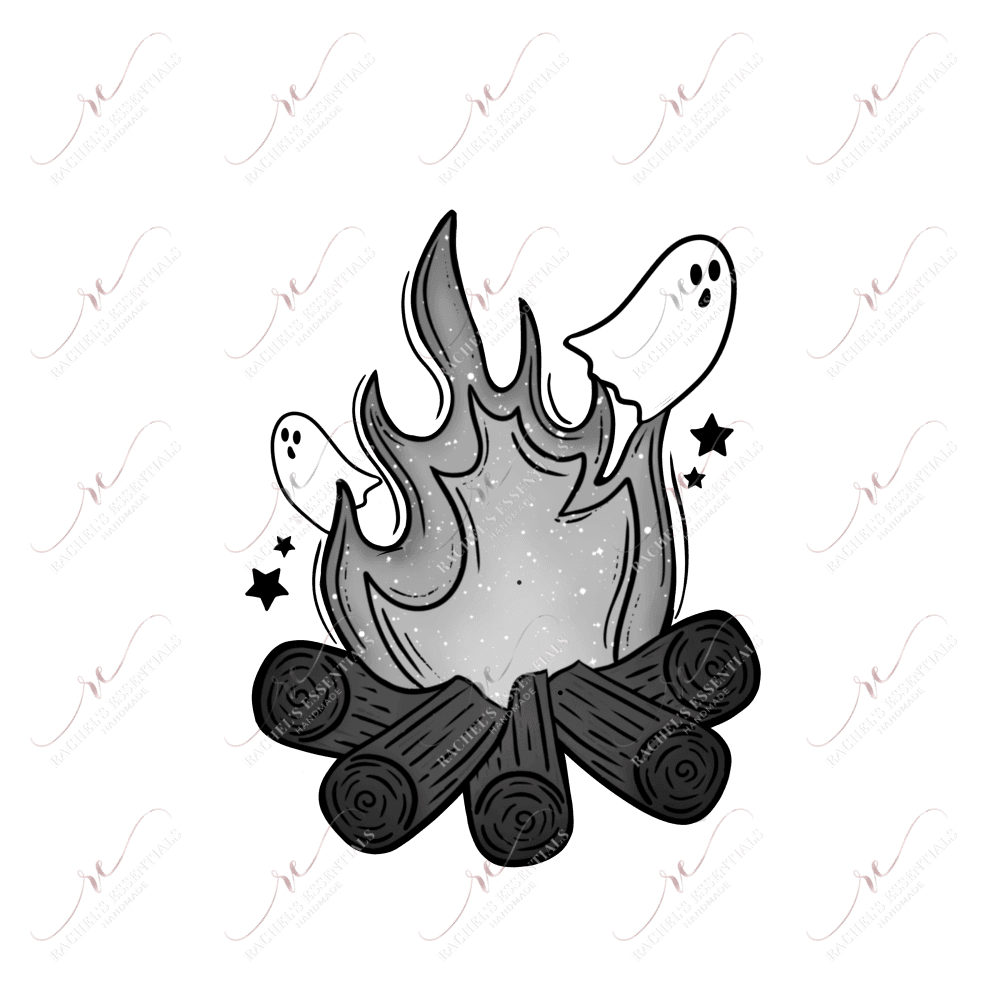 Campfire Ghosts - Clear Cast Decal
