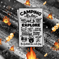 Camping Rules - Vinyl Wrap Vinyl