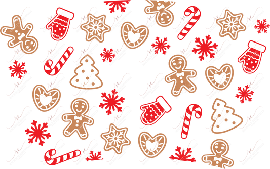 Christmas Cookies- Cold Cup Wrap Cold