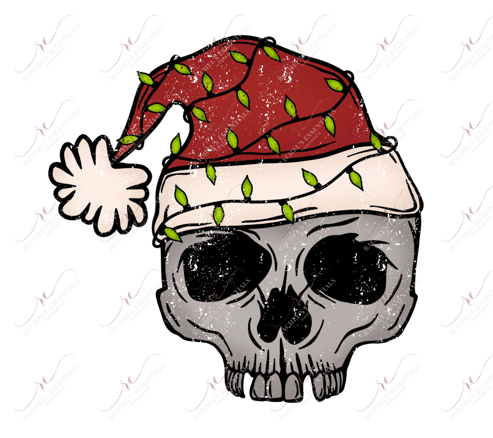 Christmas Skeleton - Htv Transfer