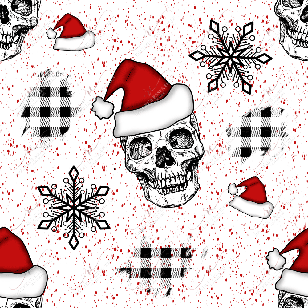 Christmas Skeleton - Vinyl Wrap Vinyl