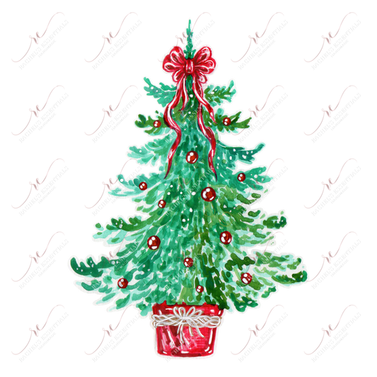 Christmas Tree - Ready To Press Sublimation Transfer Print Sublimation