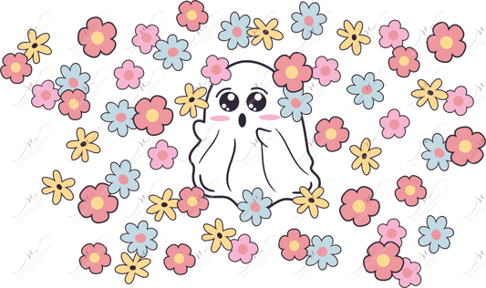 Cute Ghost - Cold Cup Wrap Cold