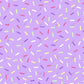 Dark Purple Mixed Sprinkles - Ready To Press Sublimation Transfer Print Sublimation