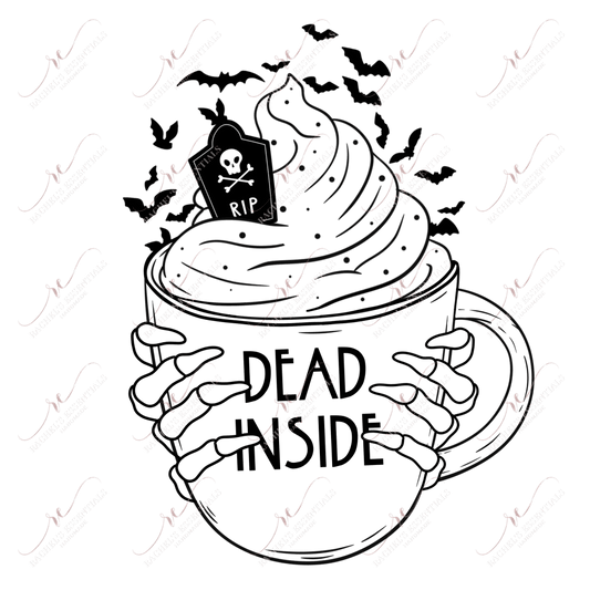 Dead Inside - Clear Cast Decal