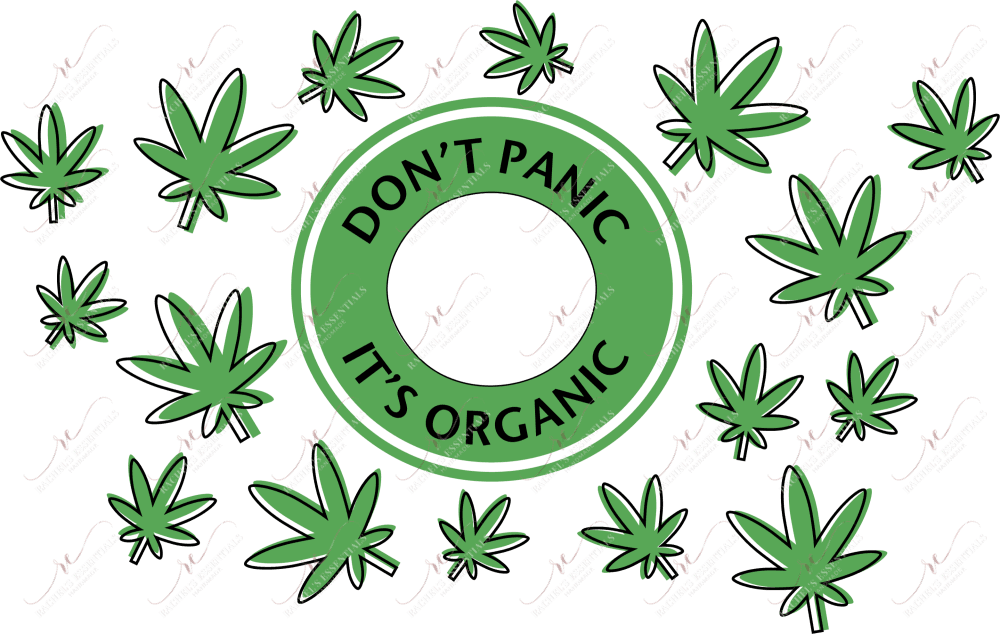 Dont Panic Its Organic - Cold Cup Wrap