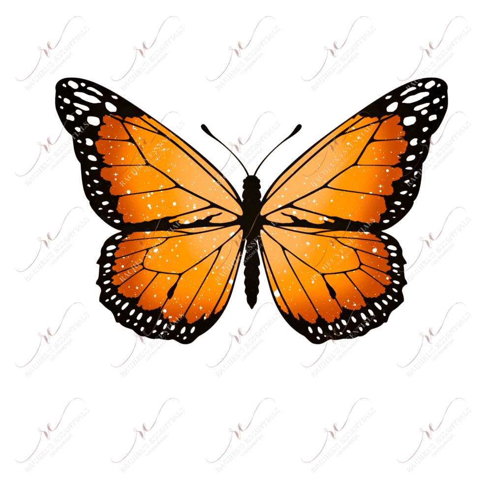 Dream On Butterfly Pocket- Clear Cast Decal