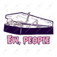 Ew People - Clear Cast Decal