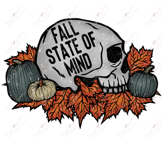 Fall State Of Mind - Ready To Press Sublimation Transfer Print Sublimation